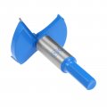 Uxcell Forstner Drill Bits 50mm Tungsten Carbide Wood Hole Saw Auger Opener Woodworking Hinge Drilling Boring Bit Cutter Blue