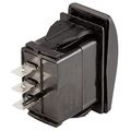 Contura Ii Soft Black 12 Volt 20 Amp On Off Rocker Switch Both Positions Are Momentary 