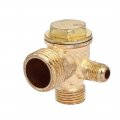 Uxcell Air Compressor Check Valve G1 2 X G3 8 Male Thread 21mmx16mmx10mm Pneumatic One-way 2pcs