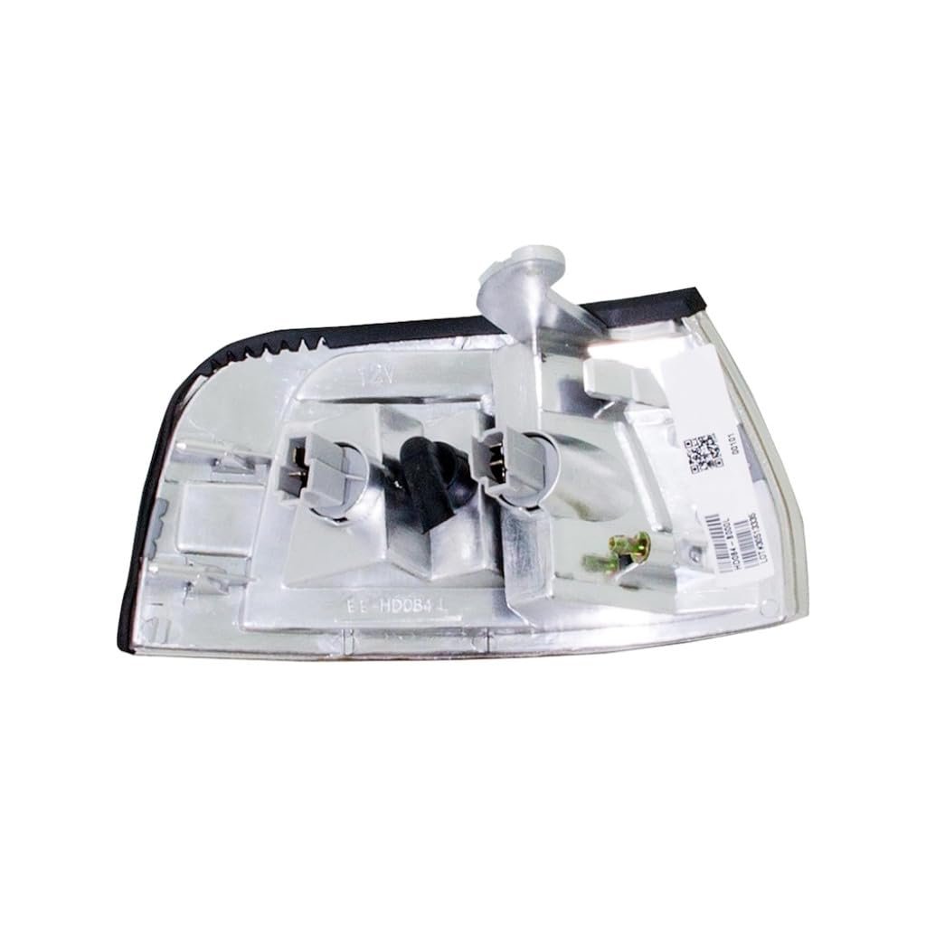 Front Driver Side Marker Light For Honda Accord 1992 1993 Clear Amber Lens With Bulbs Plastic Material Replacement 34350sm4a03