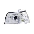 Front Driver Side Marker Light For Honda Accord 1992 1993 Clear Amber Lens With Bulbs Plastic Material Replacement 34350sm4a03