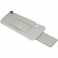 Gray Sun Visor For 2009-2014 Nissan Murano With Sunroof Left Driver Side