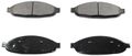 Durago Bp997 Ms Front Semi-metallic Brake Pad 