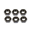 Hex Nuts M10 1 50 Callout Size Steel Zinc Finish Yellow Color Coarse Thread Clockwise Direction Class 10 9 Alloy 6 Piece Set 