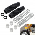 Motoparty Front Fork Rebuild Kit Honda Ct70 Trail70 1972-1979 Cl70 Ss50 All Model Great Replacement For Boot And Spring Seal 