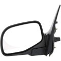 Door Mirror Driver Side For Mercury Mountaineer 2002 2003 2004 2005 Power Glass Manual Folding Non Heated Textured Black 