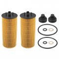2 Pcs Engine Oil Filter Replacement 118570590 11428575210 Fuel For Mini Cooper Clubman All4 Base S 1 5l L3 Gas 2 0l L4 