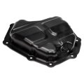 Engine Oil Pan For Nissan Sentra 2017 2018 2019 Steel Black Wet Sump 4 75 Quarts Capacity 2 In Max Depth Replacement 111101kc0b 