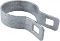 Ozark Fence Supply Galvanized Steel Brace Band 12 2-3 8 12-pack Bands For 2-3 Chain Link Post Rust-resistant Durable Easy 