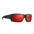 Magpul Ascent Sunglasses Tactical Ballistic Sports Eyewear Shooting Glasses For Men And Women Gray With Red Mirror Polarized 