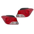 Tail Lamp Light Replacement For Hyundai Elantra 2011-2013 Red Lens Driver And Passenger Side Halogen Brake Outer 924013y000