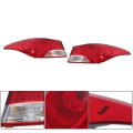 Tail Lamp Light Replacement For Hyundai Elantra 2011-2013 Red Lens Driver And Passenger Side Halogen Brake Outer 924013y000