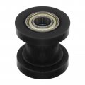 Safercctv 10mm Chain Roller Pulley Slider Tensioner Wheel Guide For Pit Dirt Bike Motor Atv