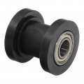 Safercctv 10mm Chain Roller Pulley Slider Tensioner Wheel Guide For Pit Dirt Bike Motor Atv
