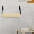 4 Pieces 20 Cm Iron Wall Shelf Brackets Heavy Duty Black For Shelves Model Wd11436