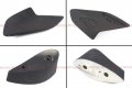 Matt Black Fk8 Type R 5 Pieces Style Trunk Spoiler Wing Compatible With 2016-2021 Honda Civic Fk4 Fk7 Door Hatchback