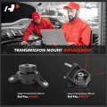 A-premium 2pcs Upper And Lower Transmission Mount Set Compatible With Acura Tsx 2010-2014 Honda Accord 2008-2012 Crosstour