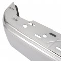 Kuafu Rear Bumper End Cap Compatible With 2015-2019 Ford F150 Fo1102383 W Parking Sensor Hole Steel Guard Pad Cover Chrome