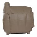 Driver Side Top Lean Back Replacement Leather Seat Covers Med Tan For Chevy Silverado 1500 2500 1999 2000 2001 2002 