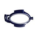 Fog Light Bracket For Lexus Es350 2007 2009 Passenger Side Front Plastic Replacement Lx2599100 And 52125-33070 