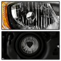 Factory Style Halogen Headlight For 2014-2015 Honda Civic 2-door Coupe Black Housing Clear Lens Direct Replacement Right