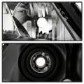 Factory Style Halogen Headlight For 2014-2015 Honda Civic 2-door Coupe Black Housing Clear Lens Direct Replacement Right