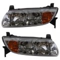 Partomotive For 00-02 Saturn L-series 4dr Headlight Headlamp Head Light Lamp Left Right Set Pair 