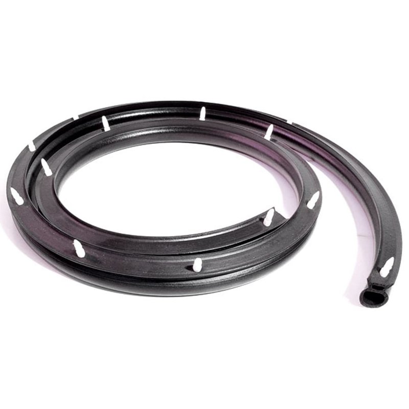 Hood To Cowl Seal Cs 33-b With Clips 58 5 In Long For Ford Torino 1972 1976 Black Rubber Weatherstripping