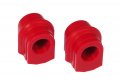 Rear Sway Bar Bushings 14-1125 Red Polyurethane Kit For 4 Door Applications 12 Piece Set 