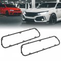 X Autohaux 2 Pcs Rubber Vehicle Valve Cover Gasket Seal For Ford 260 289 302 347 351w Sbf