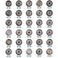 Acropix Car 310 Wheel Lug Nut Removal Key Fit For Mercedes-benz Pack Of 1 Silver Tone