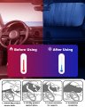 Beach Windshield Sun Shade Summer Starfish Ocean Accordion Folding Autoshade For Car Truck Suv Nautical Marine Seashells Sun