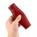 Duokon Handlebar Grip 1 Pair Universal Motorcycle Bike Vintage Classic Hand Grips Bar 125mm Brown