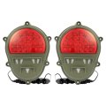 Hecasa Led Pair Brake Light 12v For Humvee M35 M998 Replacement 11639535 12422958 11614157 Rear Tail Lamp Stop Driver Passenger 