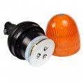 Hqrp Flexible Pipe Mount 39-led High Power Amber Micro Beacon Car Truck Emergency Strobe Light For Maximum Visibility Coaster