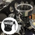 Fydun Motorcycle Cup Holder Aluminum Rubber Handlebar Drink Mount Water Bottle Replacement For Gold Wing