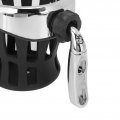 Fydun Motorcycle Cup Holder Aluminum Rubber Handlebar Drink Mount Water Bottle Replacement For Gold Wing