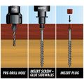 Pro-plug System Plug And Fasteners 100 Pc Kit Jatoba- Plugs 5 16 Diameter 
