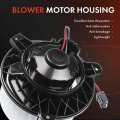 A-premium Hvac Heater Blower Motor Assembly Compatible With Dodge Vehicles Dart 2013 2014 2015 2016 Front Side