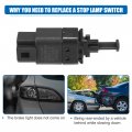 Uxcell Stop Lamp Switch Stoplight Assembly Replace No 95919314 95368628 For Chevrolet Aveo 2005-2018