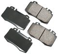 Ceramic Brake Pad Set Eur847 For Trucks Front Position Grey Color 