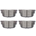 Rear Ceramic Disc Brake Pad Set D835 For Lexus Es300 2000 2001 Toyota Camry Scion Tc 2005 2010 4 Pieces With Hardware 