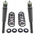 Air Suspension To Coil Spring Conversion Kit Rear Mechanics Choice For 1992-2002 Lincoln Town Car