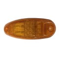 Niuparts Side Rocker Panel Led Turn Signal Marker Light 9 Diodes Amber Amber With Wire Harness For International Prostar