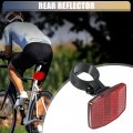 X Autohaux Bike Reflectors 2 7cm 1 06 Id Bicycle Warning Reflector Accessories Plastic Red