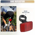 X Autohaux Bike Reflectors 2 7cm 1 06 Id Bicycle Warning Reflector Accessories Plastic Red