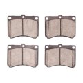 Disc Brake Pads For Ford Escort 1991 2003 Semi Metallic Friction Mechanical Wear Sensor Front 2 80 Inner Height 3 61 In Width 