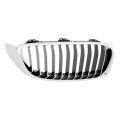 Passenger Side Grille For Bmw 430i 440i Xdrive Gran Coupe 2017 2020 Luxury Line Abs Plastic Chrome Shell With Textured Black 