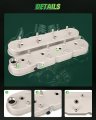 Ls Cast Aluminum Valve Covers With Coil Mounts Replace For All Engines Using Ls1 Ls2 Ls3 Ls6 And Ls7 Or Similar Coils Spacing