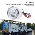 52mm Digital Water Temperature Oil Pressure Fuel Level Meter With Backlight Display For Cars Rvs Trucks Yachts Boats